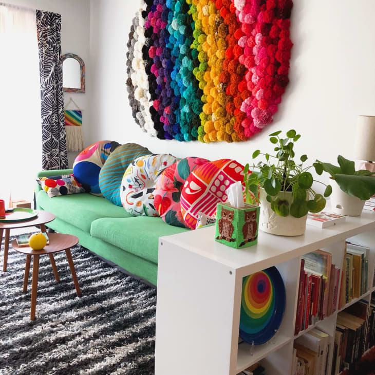 Colorful home decor top